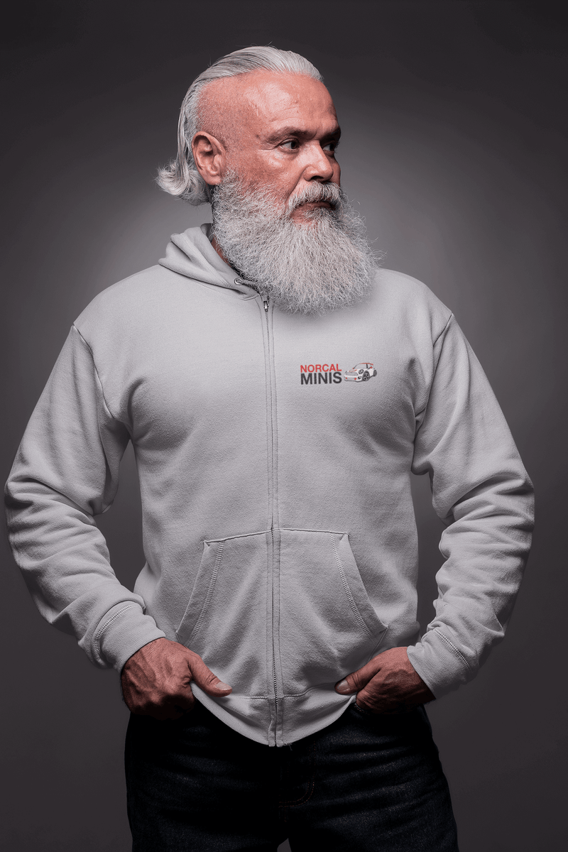 Norcal zip top up hoodie