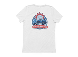 MINI Great River Road Rally 2027 Women's V-Neck Badge Logo