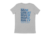 MINI Great River Road Rally 2027 Women's V-Neck BLUE LETTERING
