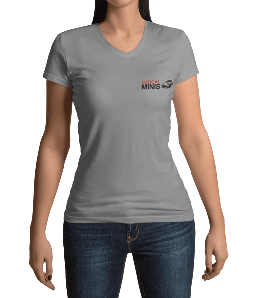 NorCal Minis Ladies Fit V-Neck T-Shirt